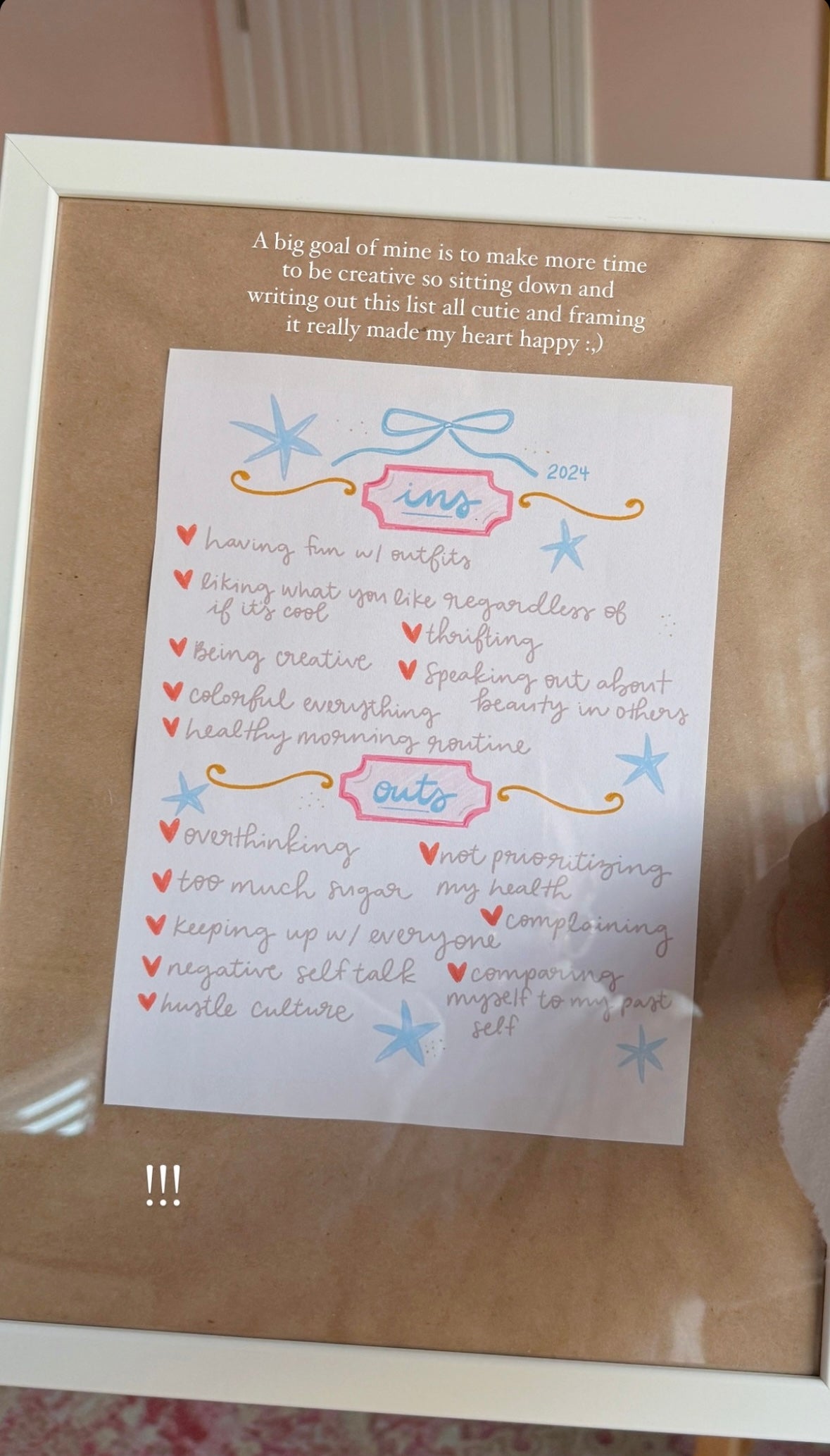 1/14 IN'S & OUT'S POSTER WORKSHOP