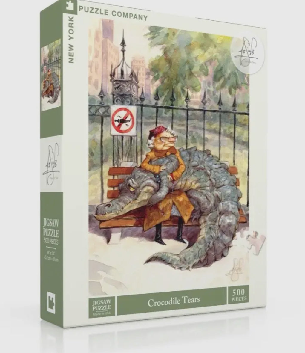 Crocodile Tears 500 Piece Puzzle