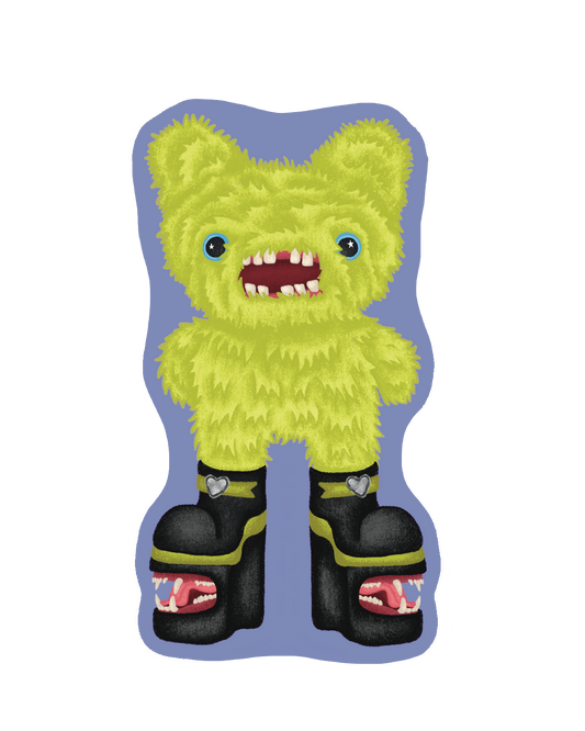 Fugglee Big Boots Sticker