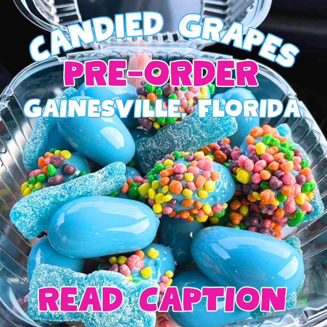 (3/1) *PREORDER* CANDIED GRAPES