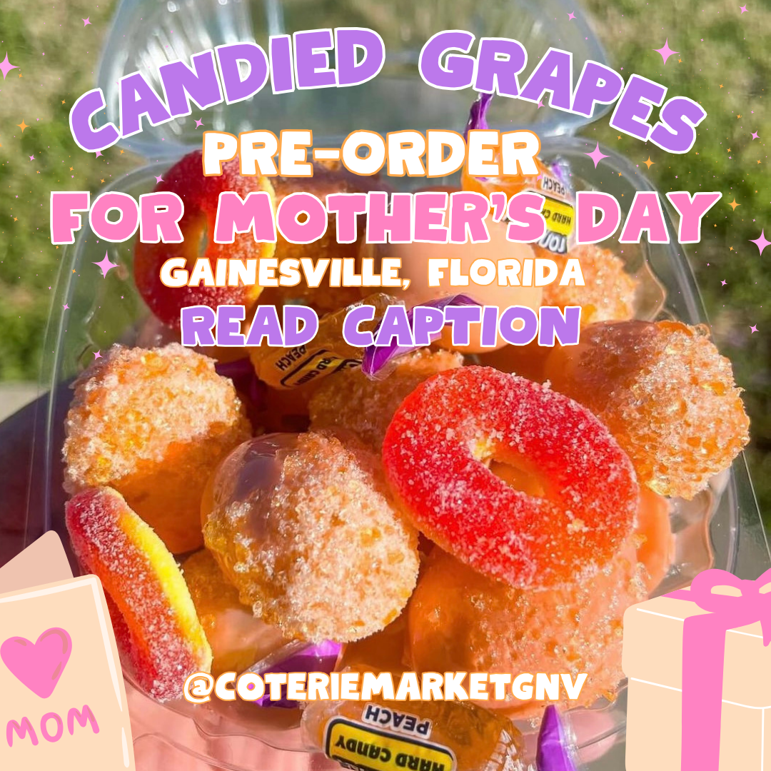 (5/12) *PREORDER* CANDIED GRAPES
