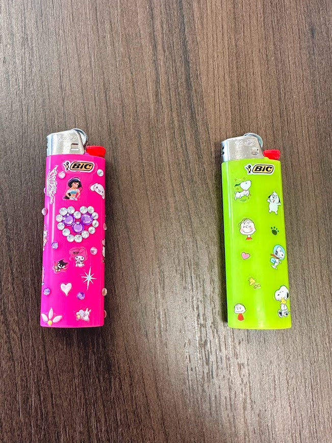 10/12 BEDAZZLED LIGHTERS
