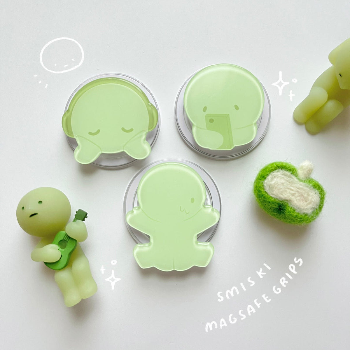 Smiski Headphone Phone Grip