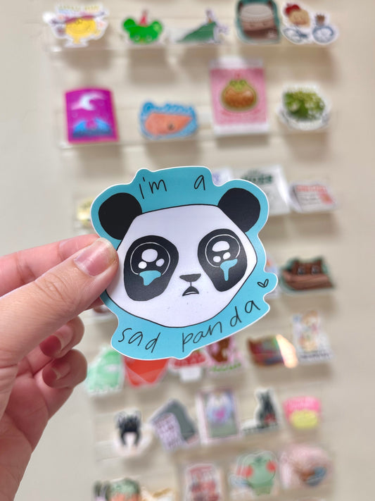 I'm a Sad Panda Sticker