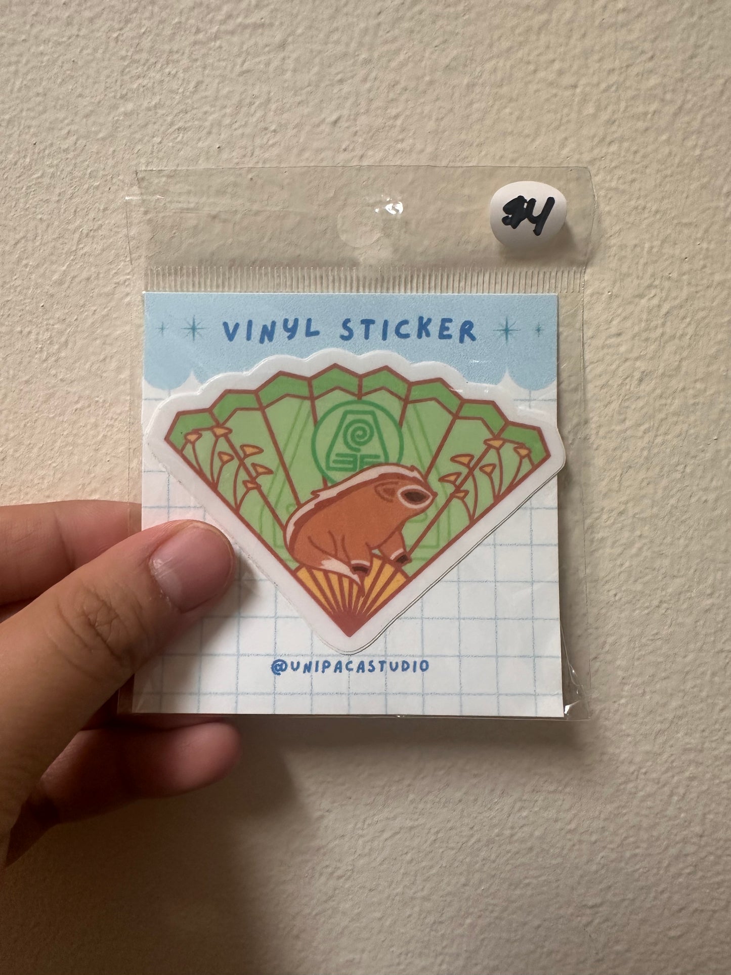 Item 15 - Avatar Stickers (Earth nation)