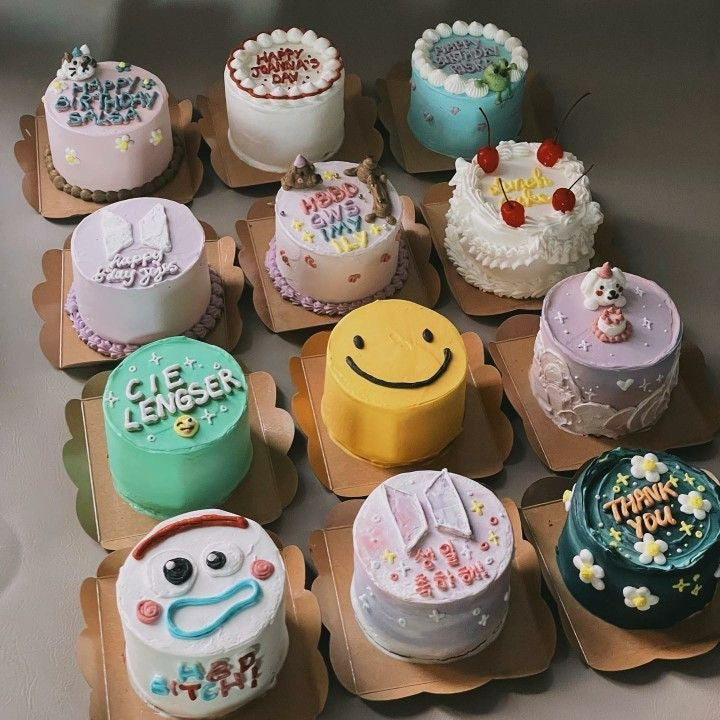 Korean Lunchbox Cake (Standard Designs) – Clare Bakes