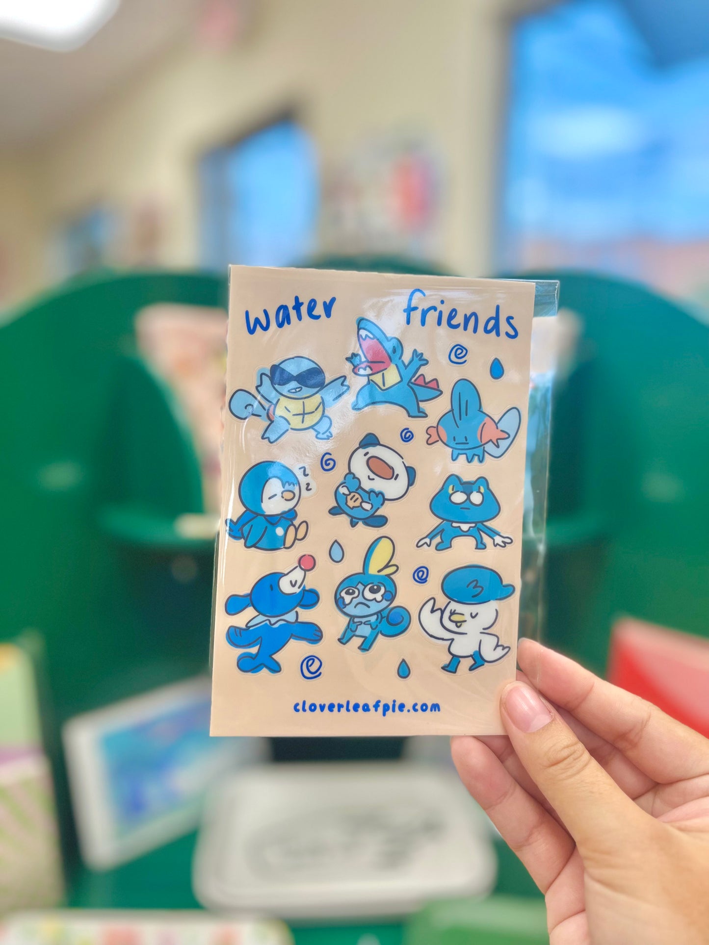 Water Friends Sticker Sheet