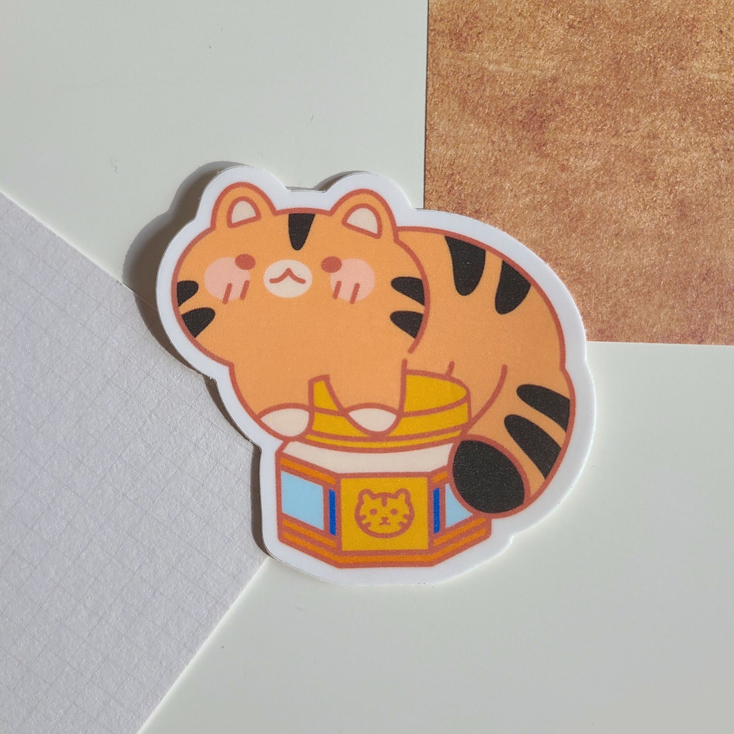 Item 17 - Tiger Balm Sticker