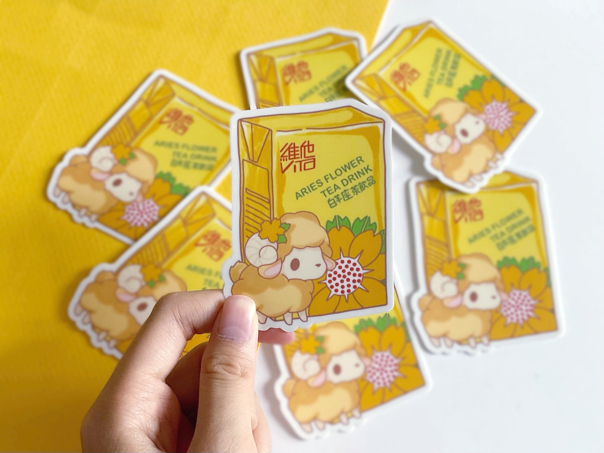Item 23 - Horoscope stickers (Aries)
