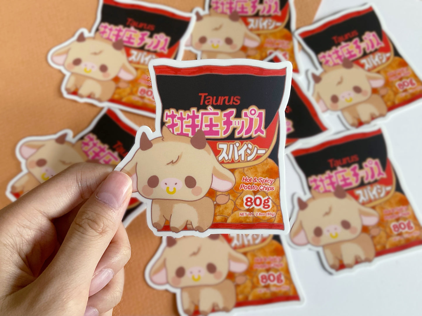 Item 24 - Horoscope stickers (Taurus)