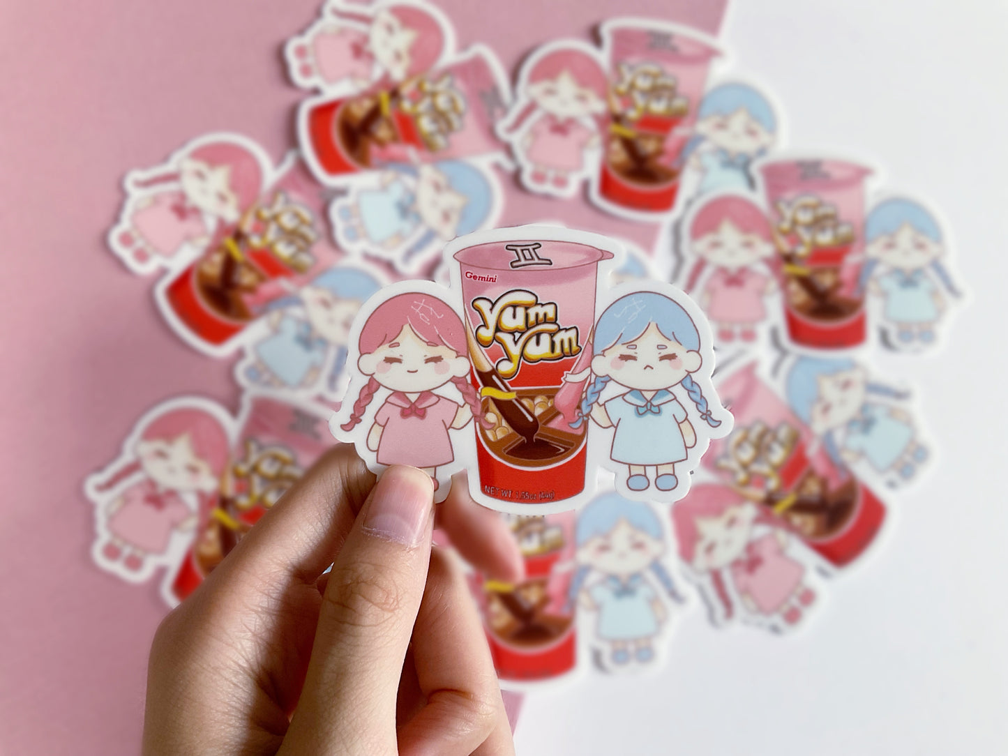 Item 25 - Horoscope stickers (Gemini)