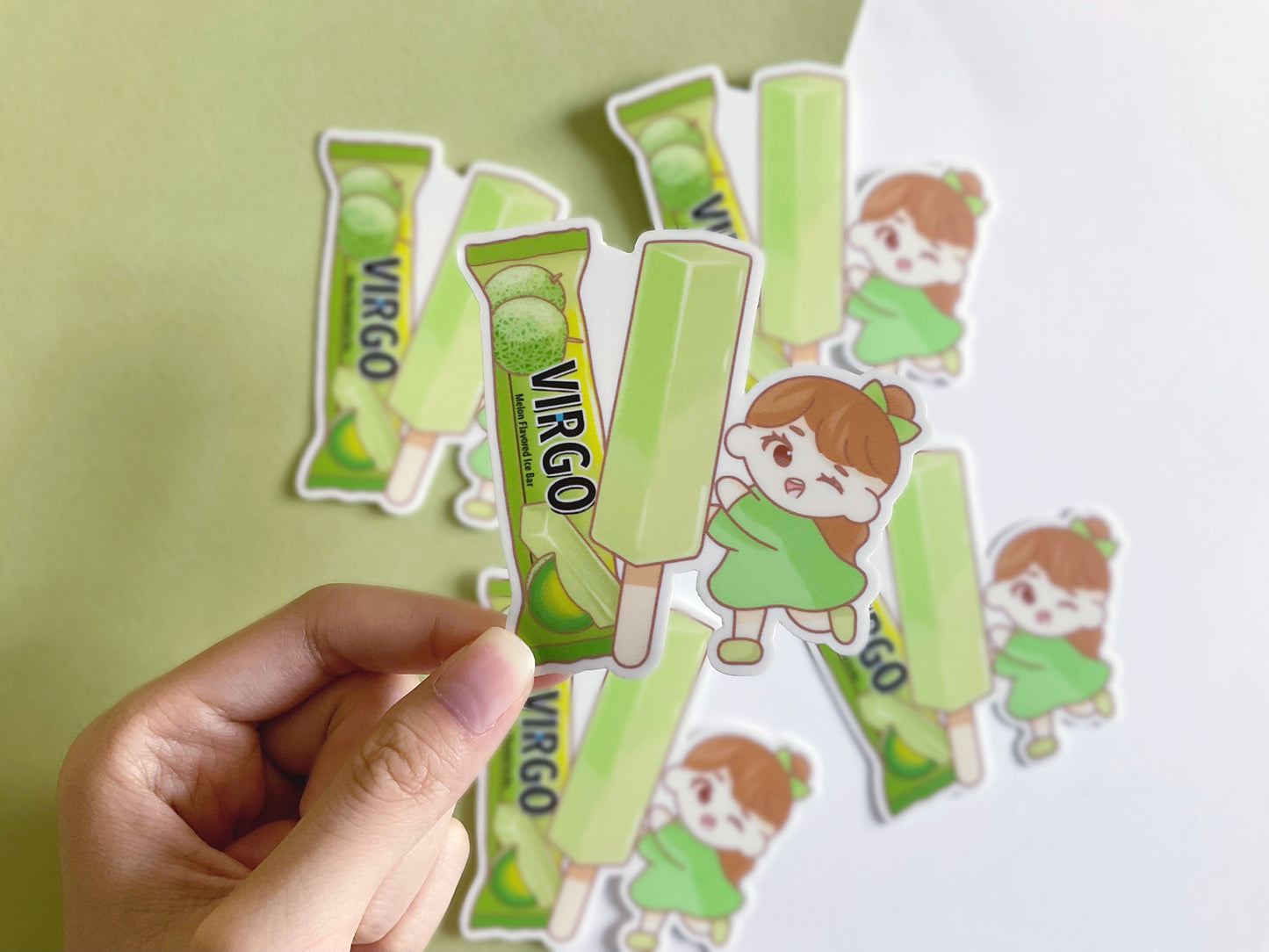 Item 28 - Horoscope stickers (Virgo)