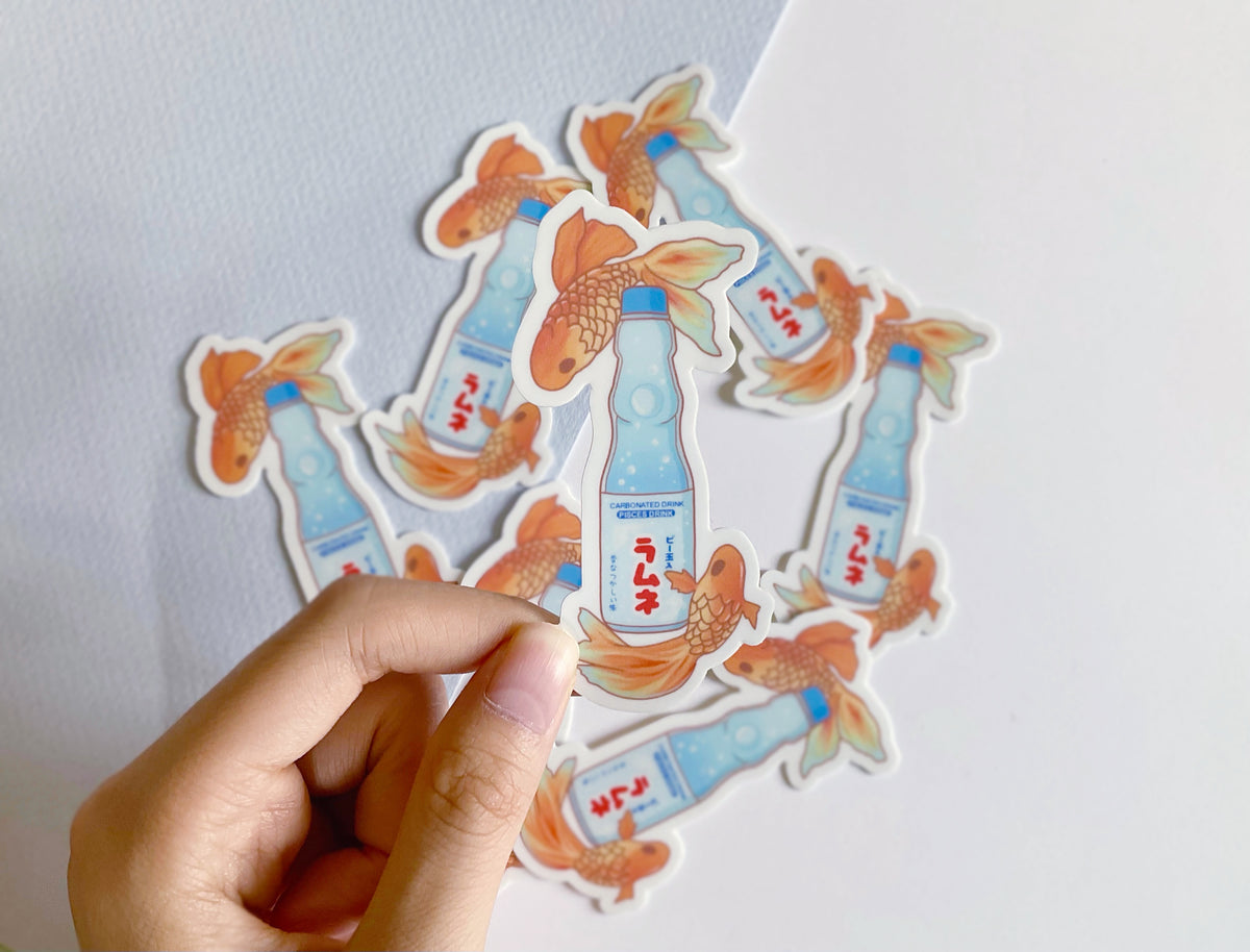 Item 34 - Horoscope stickers (Pisces)