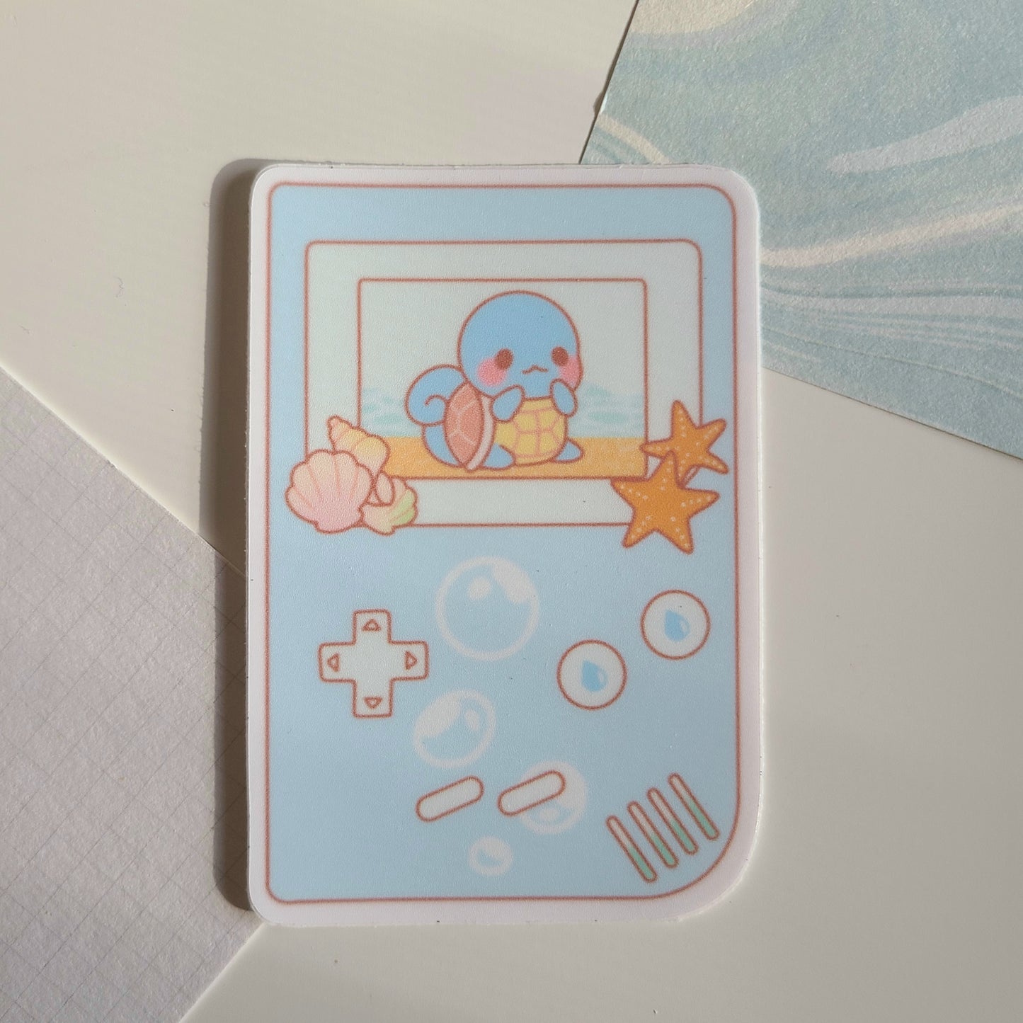 Item 4 - Pokemon Stickers (Squirtle)