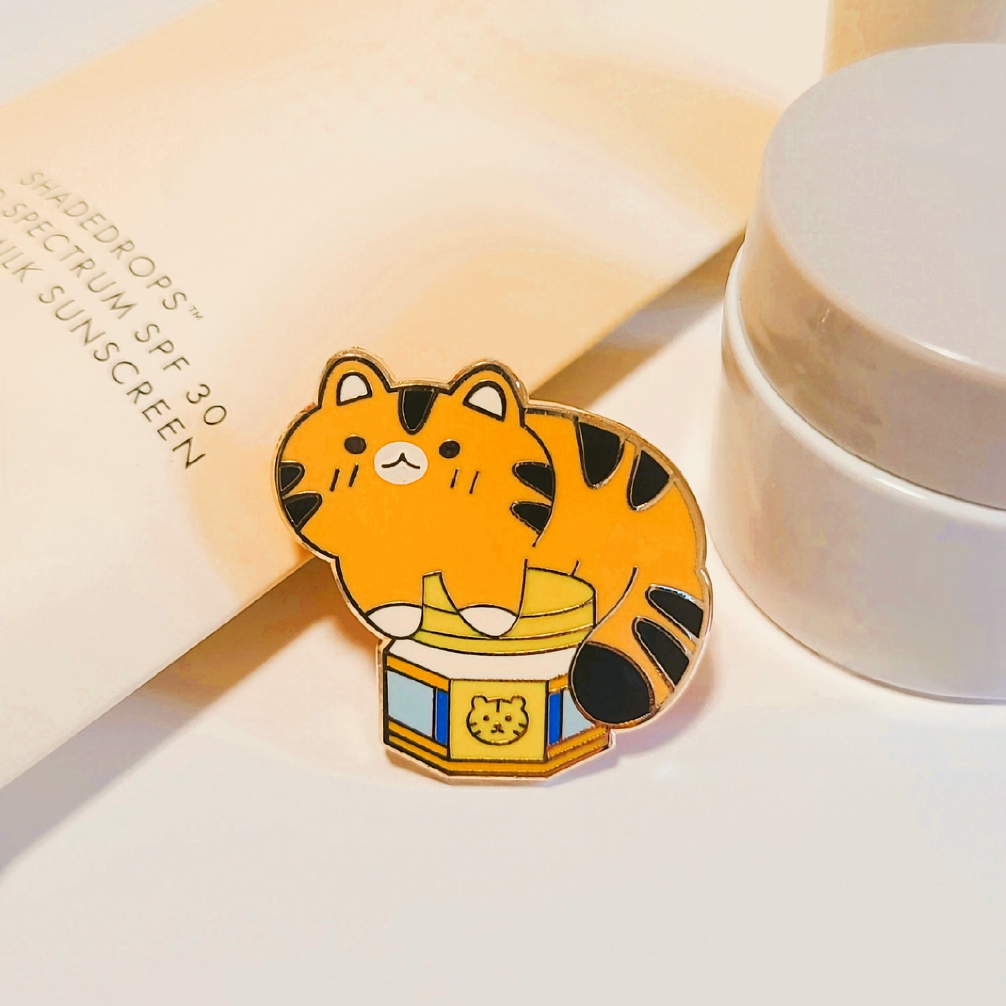 Item 48 - Tiger balm enamel pin