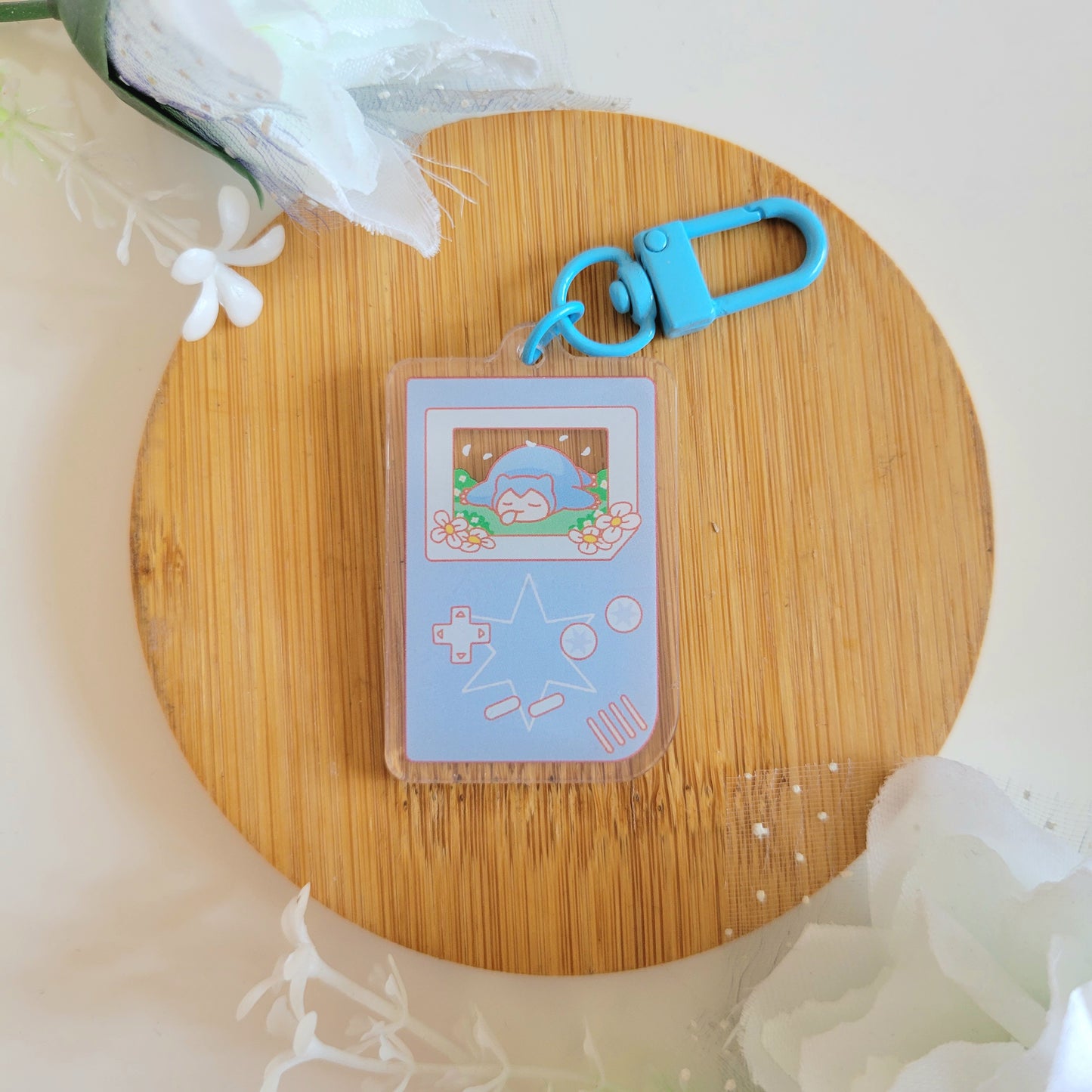 Item 56 - Pokemon keychains (Snorlax)