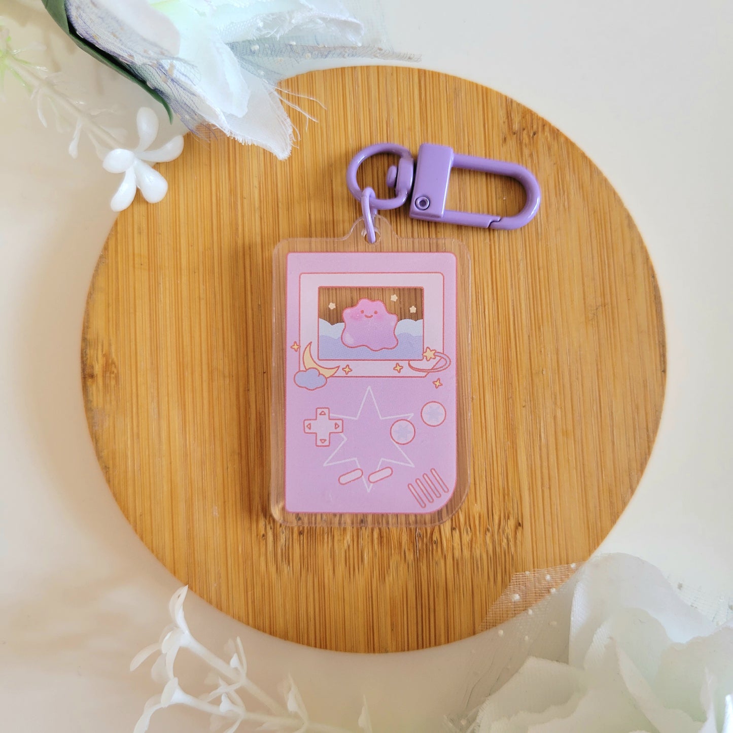Item 57 - Pokemon keychains (Ditto)