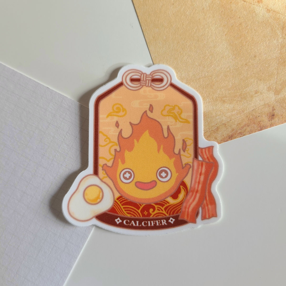 Item 8 - Studio Ghibli Stickers (Calcifer)