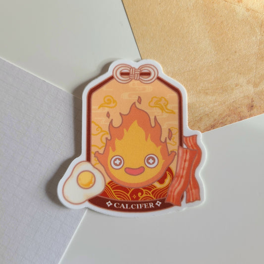 Item 8 - Studio Ghibli Stickers (Calcifer)
