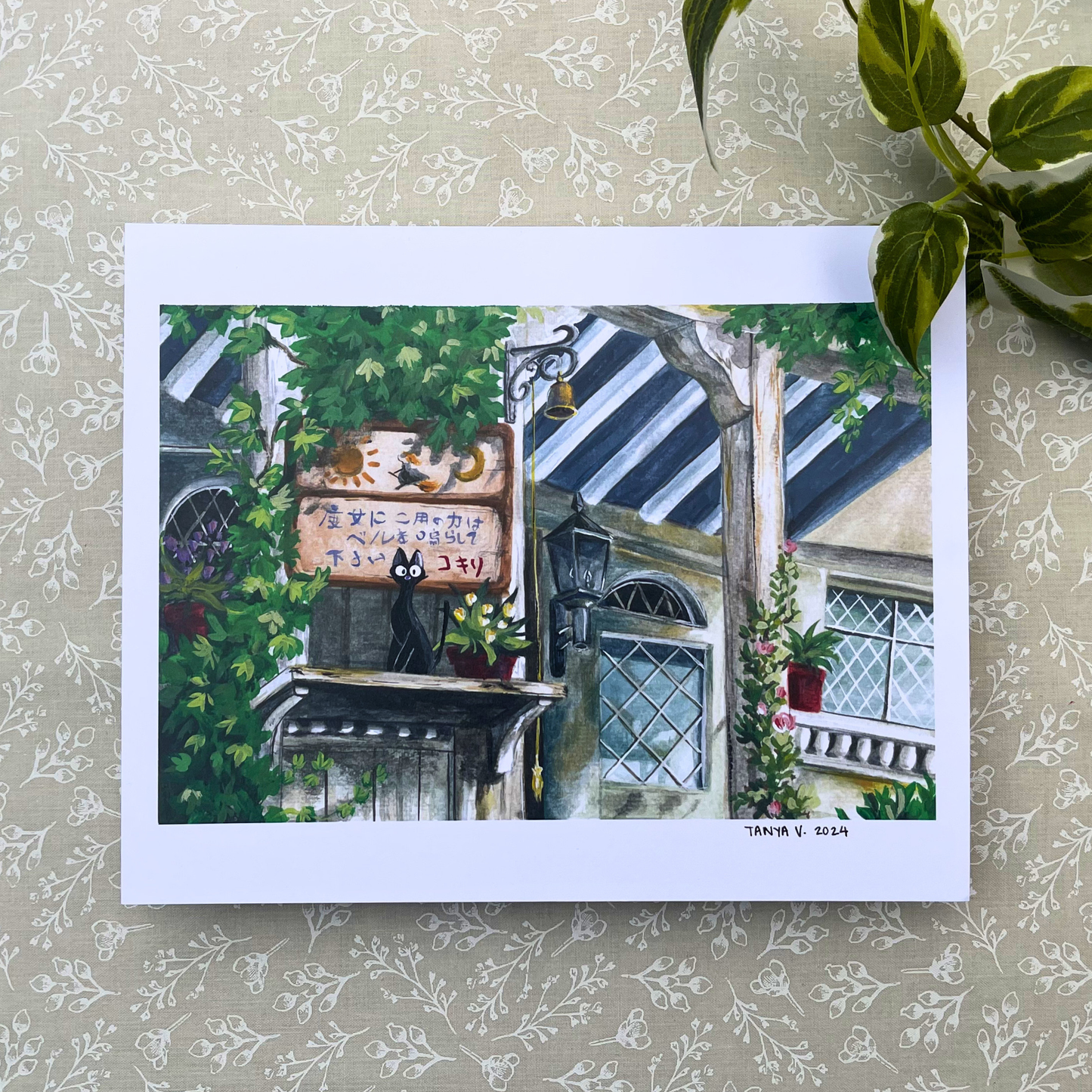Kiki's Home Cottage Print