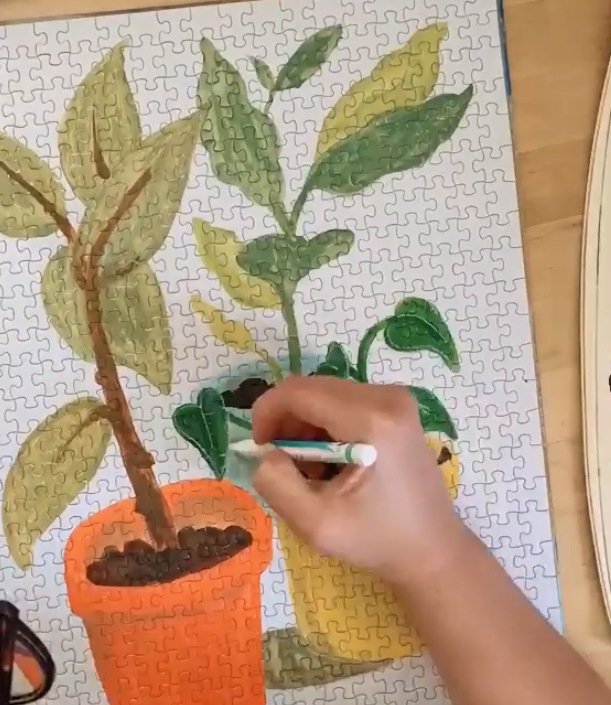 2/1 PAINT YOUR OWN PUZZLE WORKSHOP