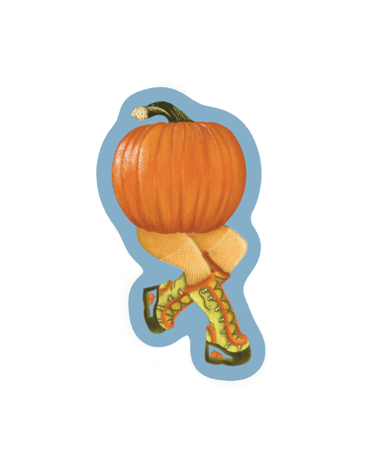 Pumpkin Sticker