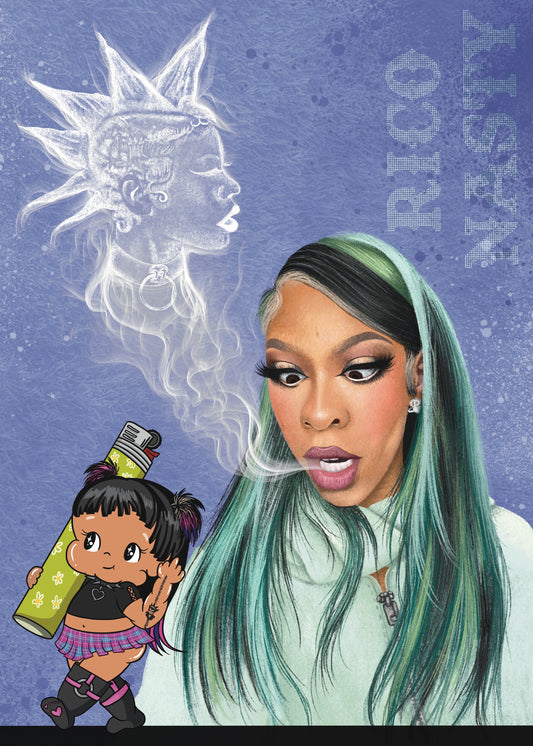 Rico Nasty Kewpie 5x7 Art Print