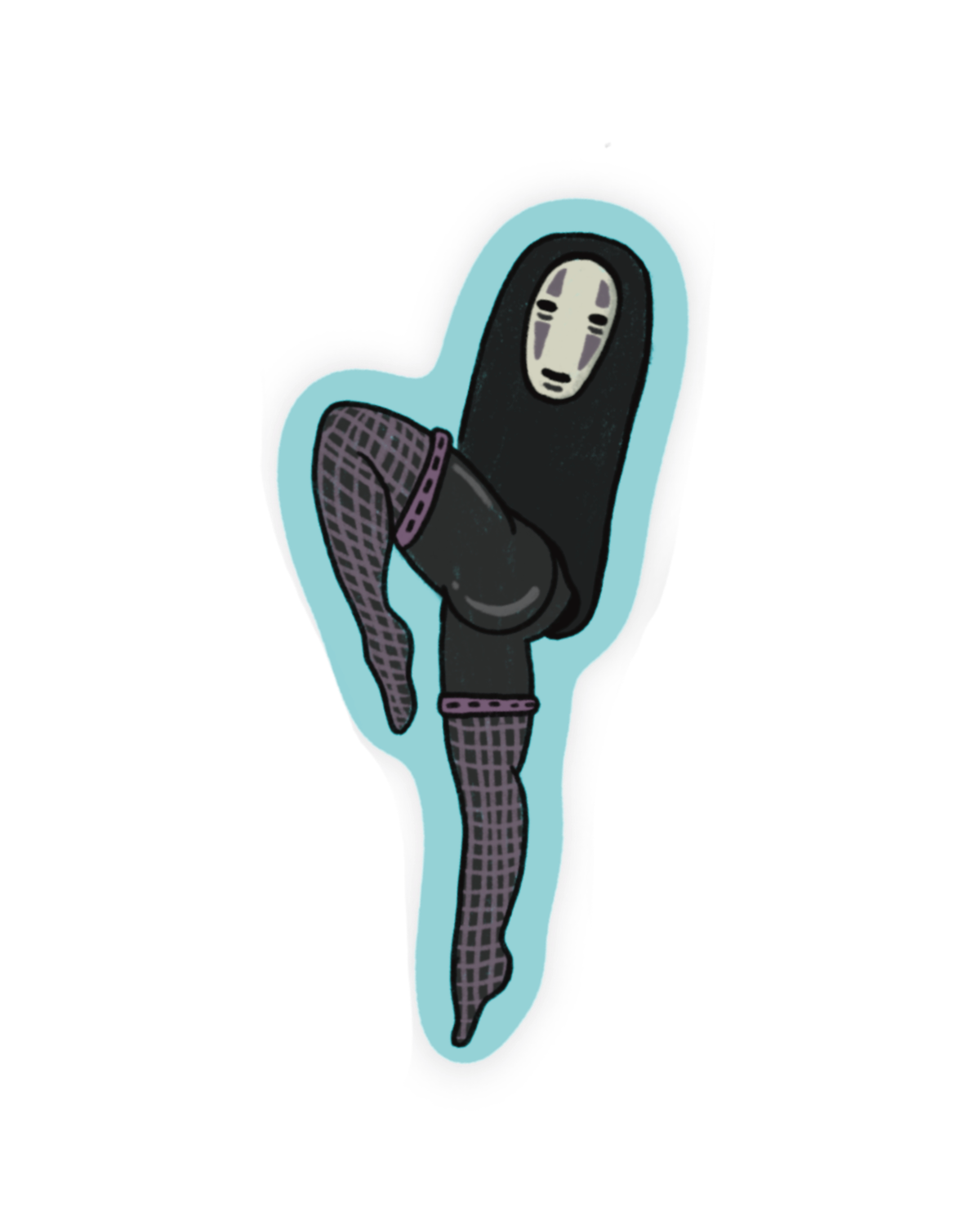 Sexy Who's Face Sticker