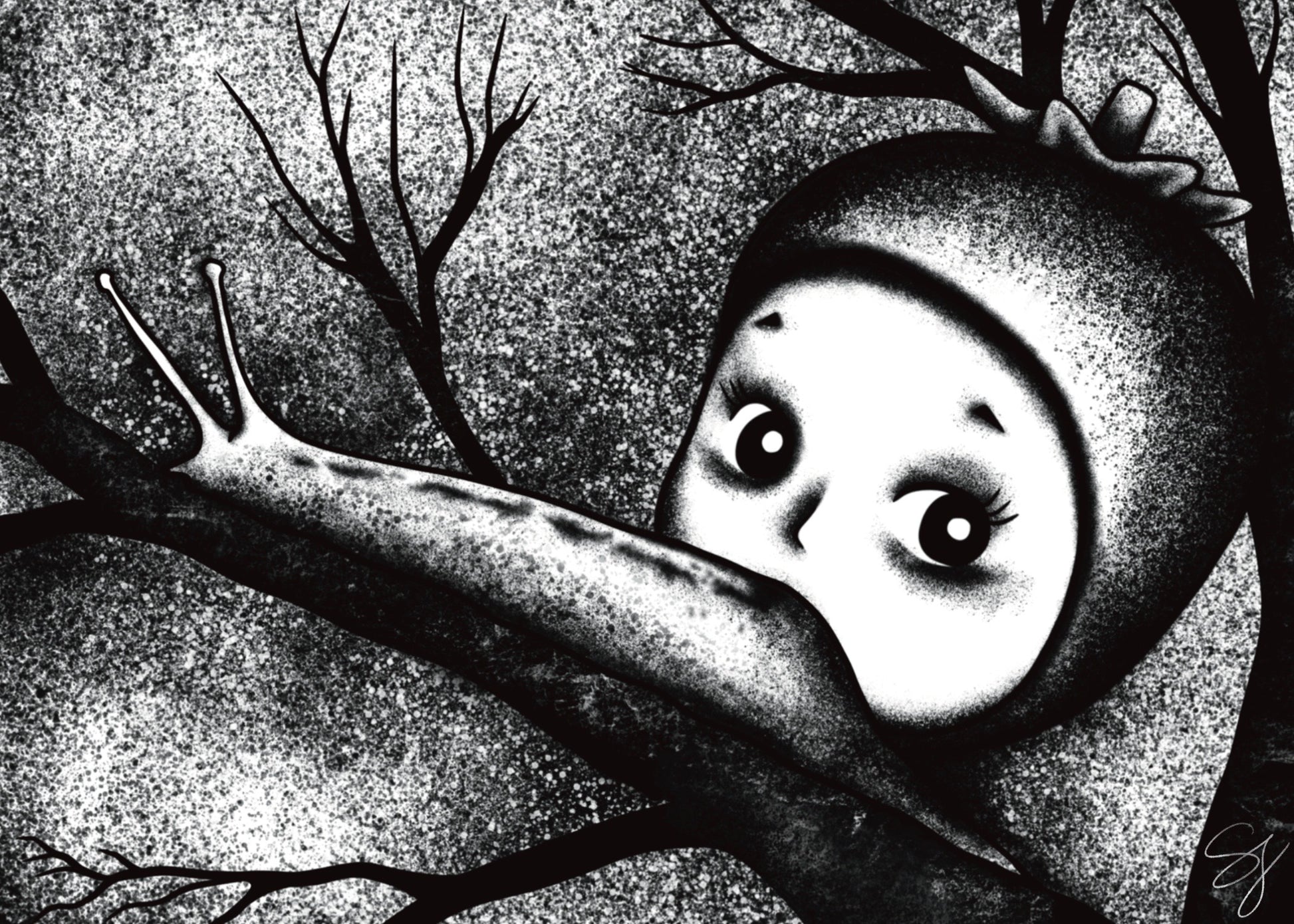 Slug Angel Baby 5x7 Art Print
