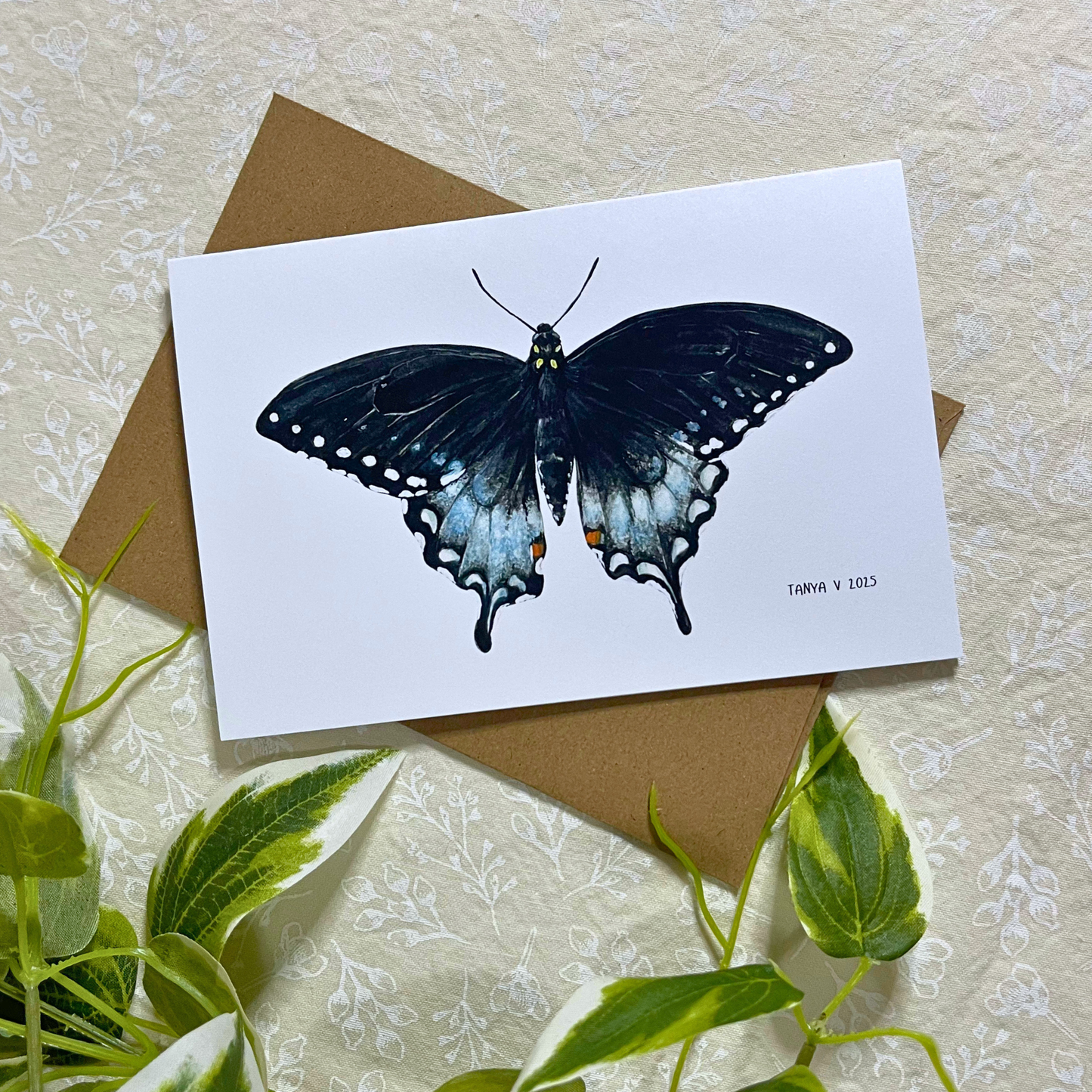 Swallowtail 4X6 Greeting Card