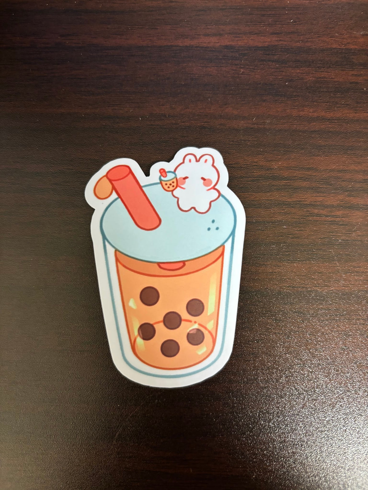 Bunny Boba Sticker