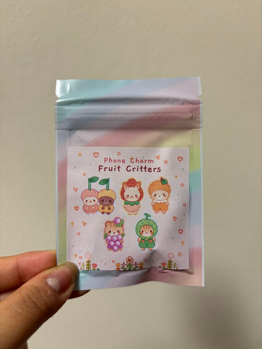 Fruit Critters Blind Bag Phone Charms