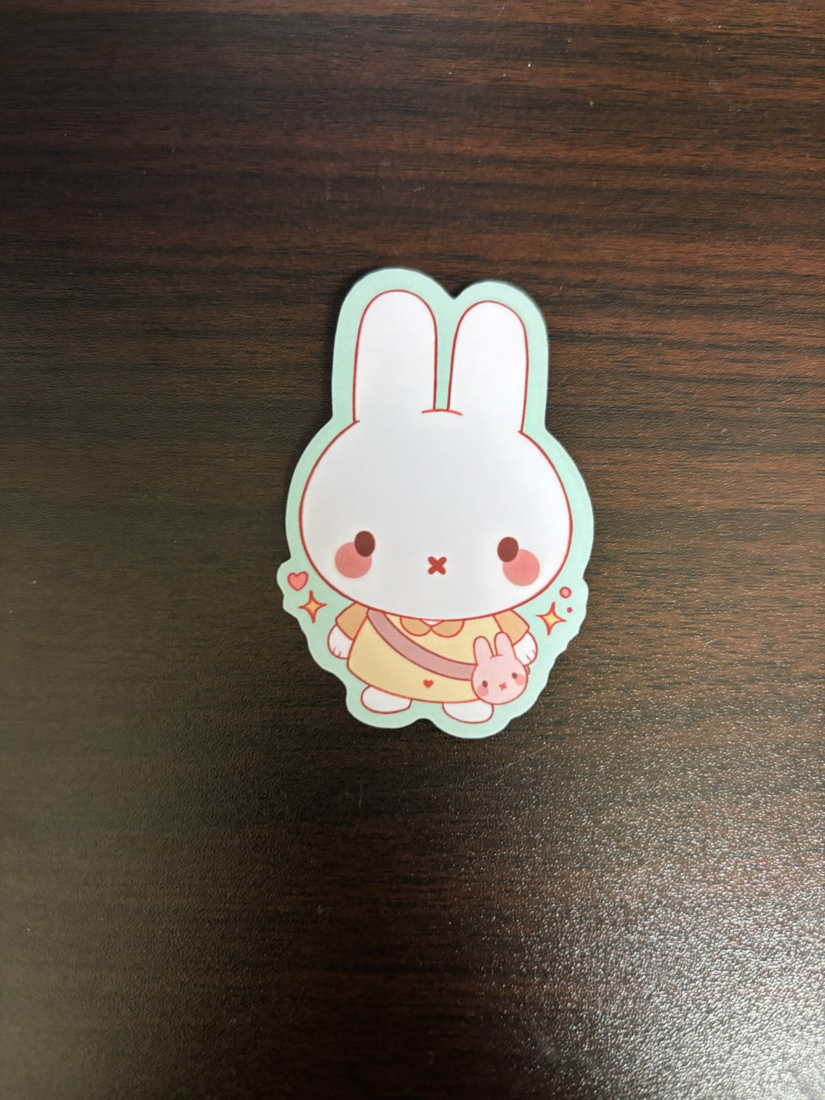 Miffy with backpack Sticker