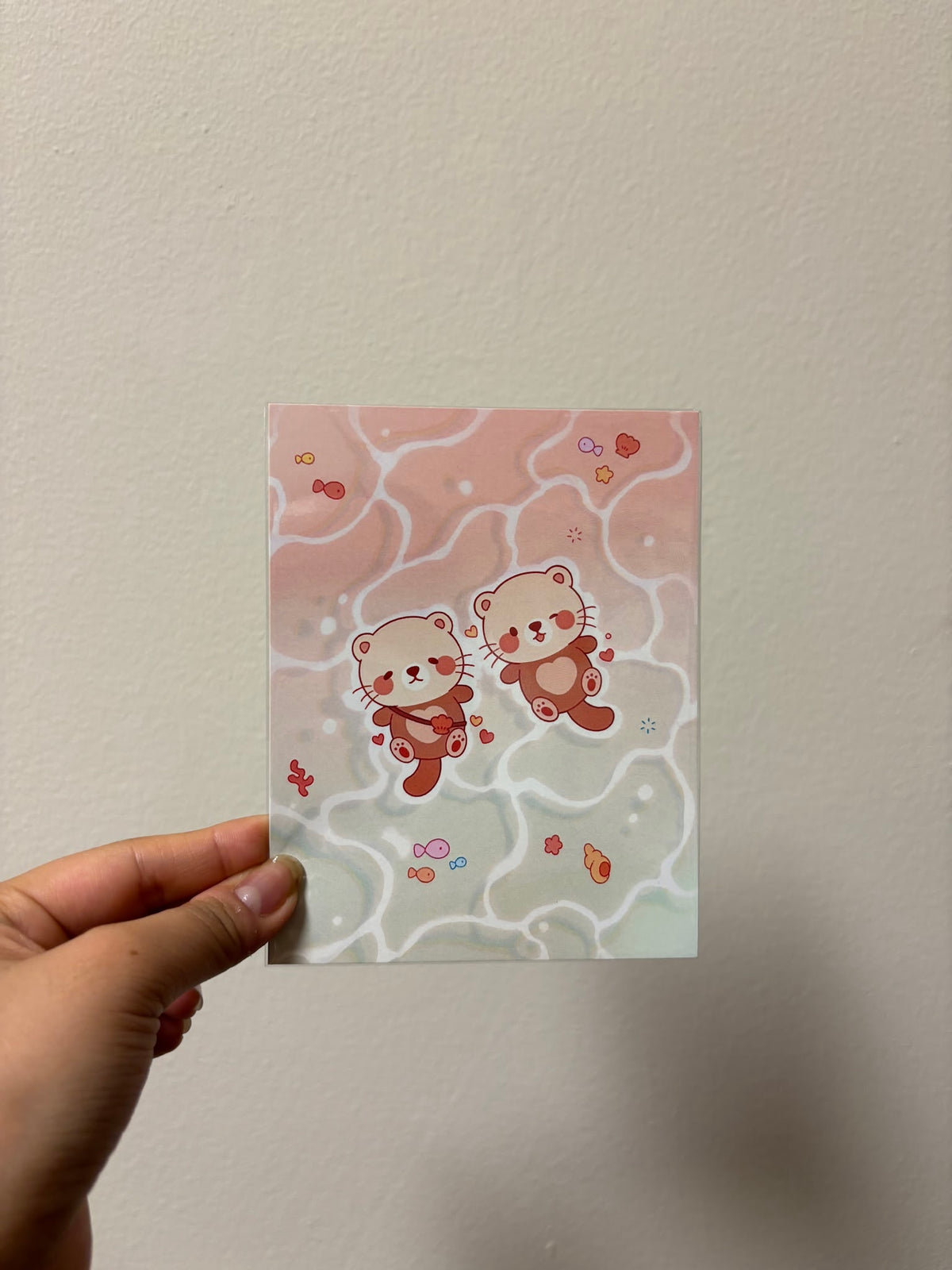 Otters Print