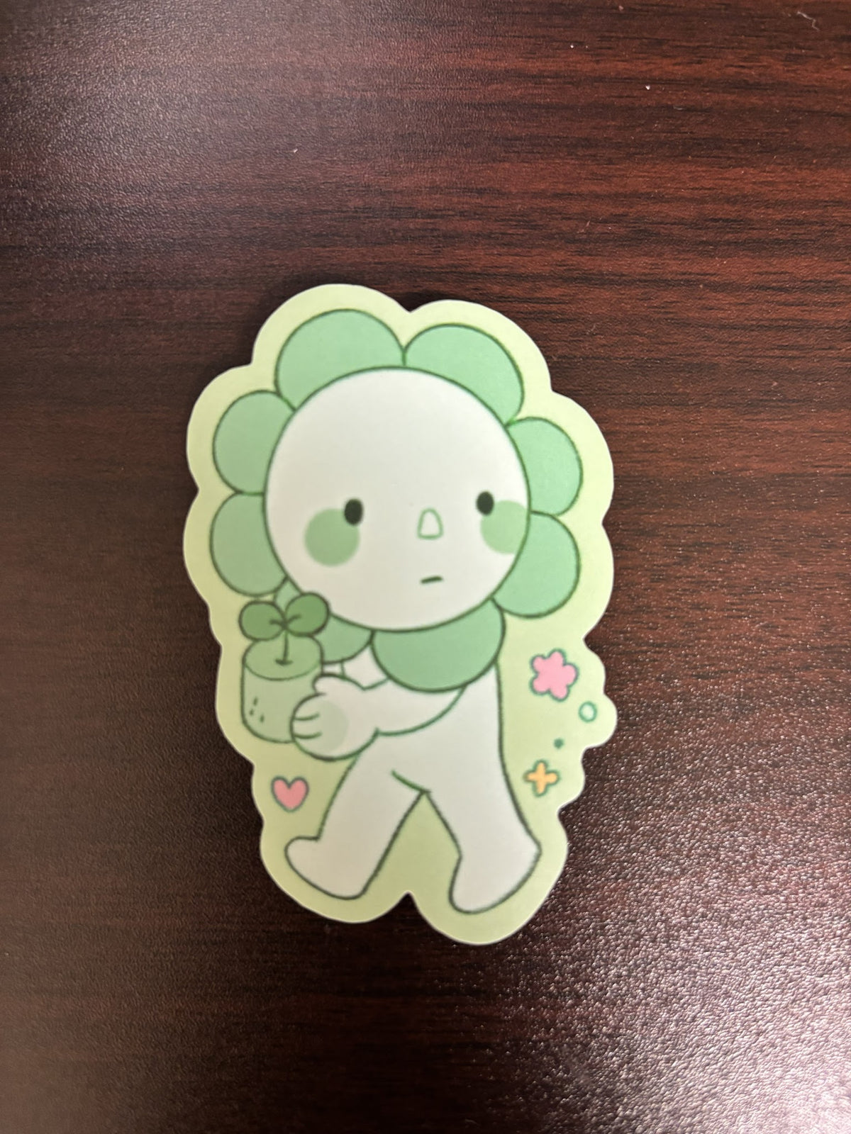 Plant Smiski Sticker