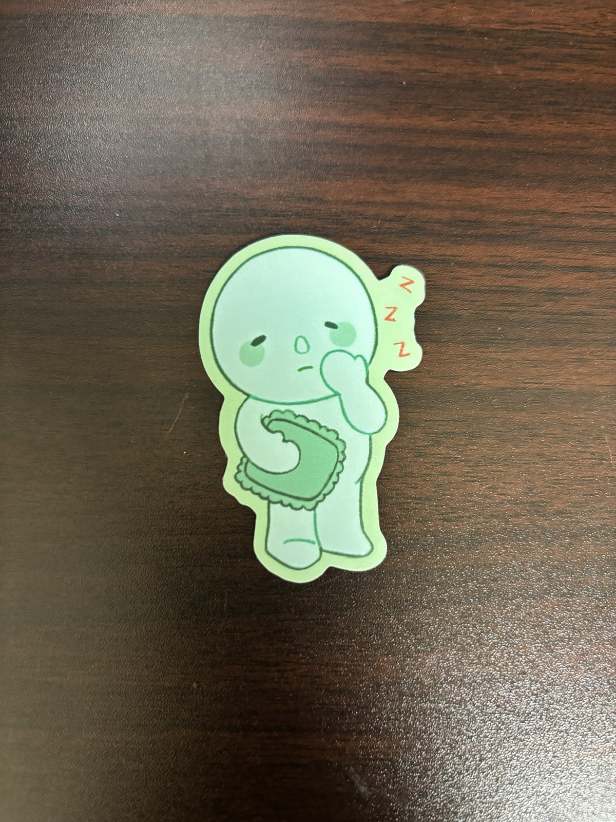 Sleepy Smiski Sticker