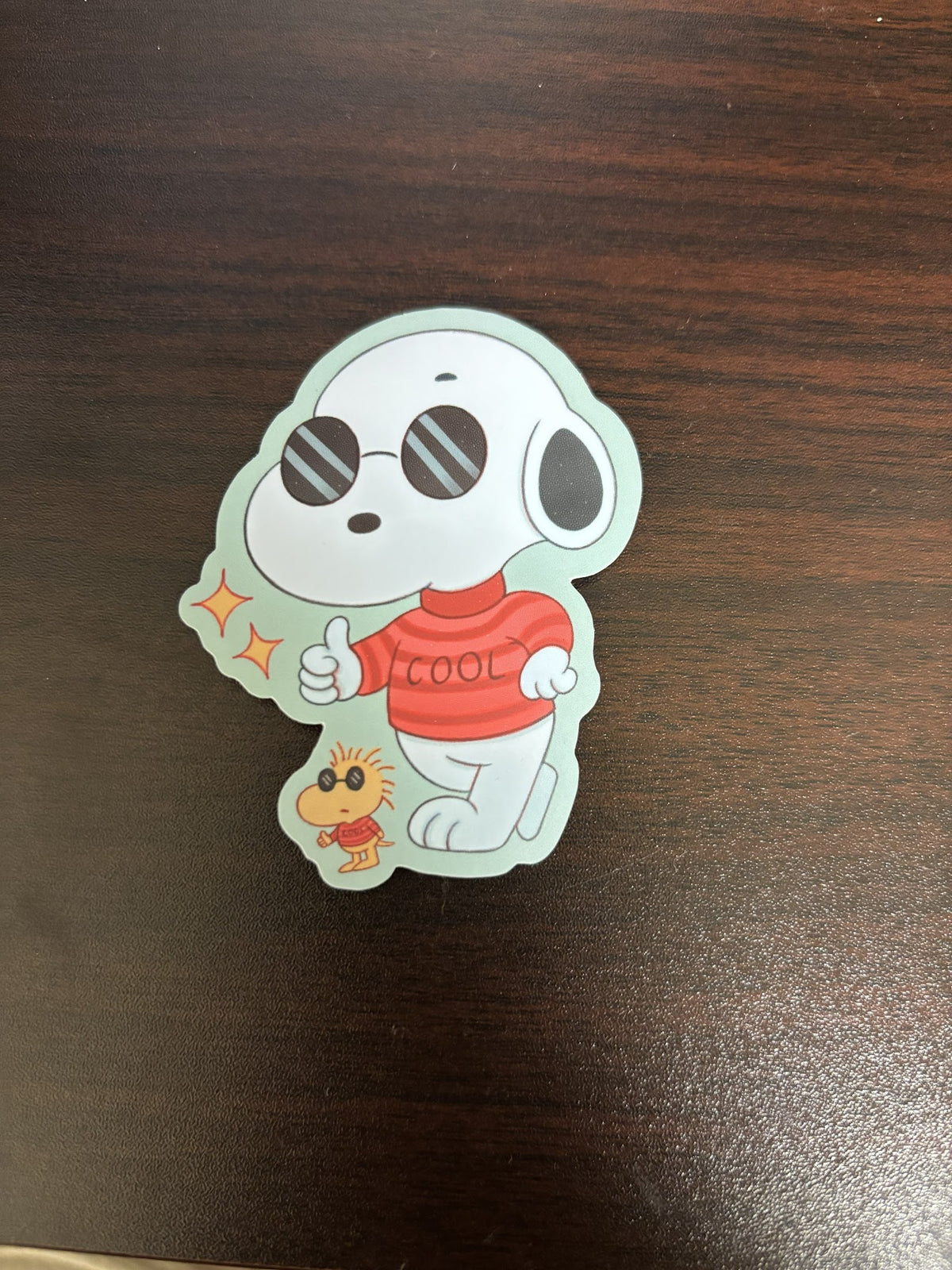 Joe Cool Snoopy Sticker