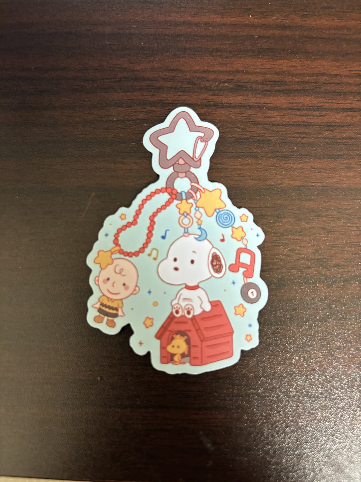 Snoopy Keychain Sticker