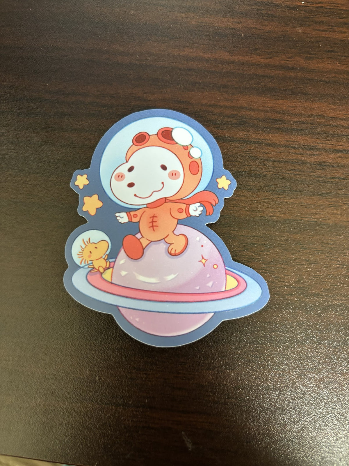 Snoopy Space Sticker