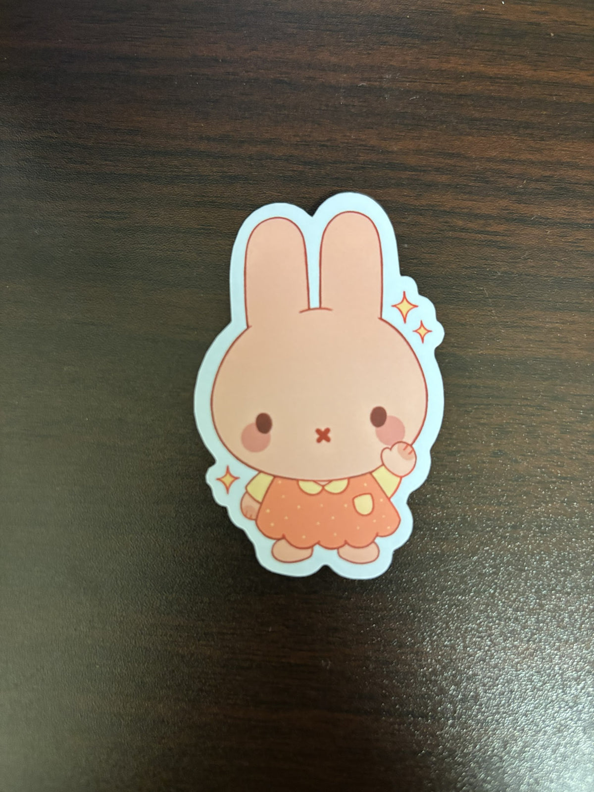 Tan Miffy Sticker