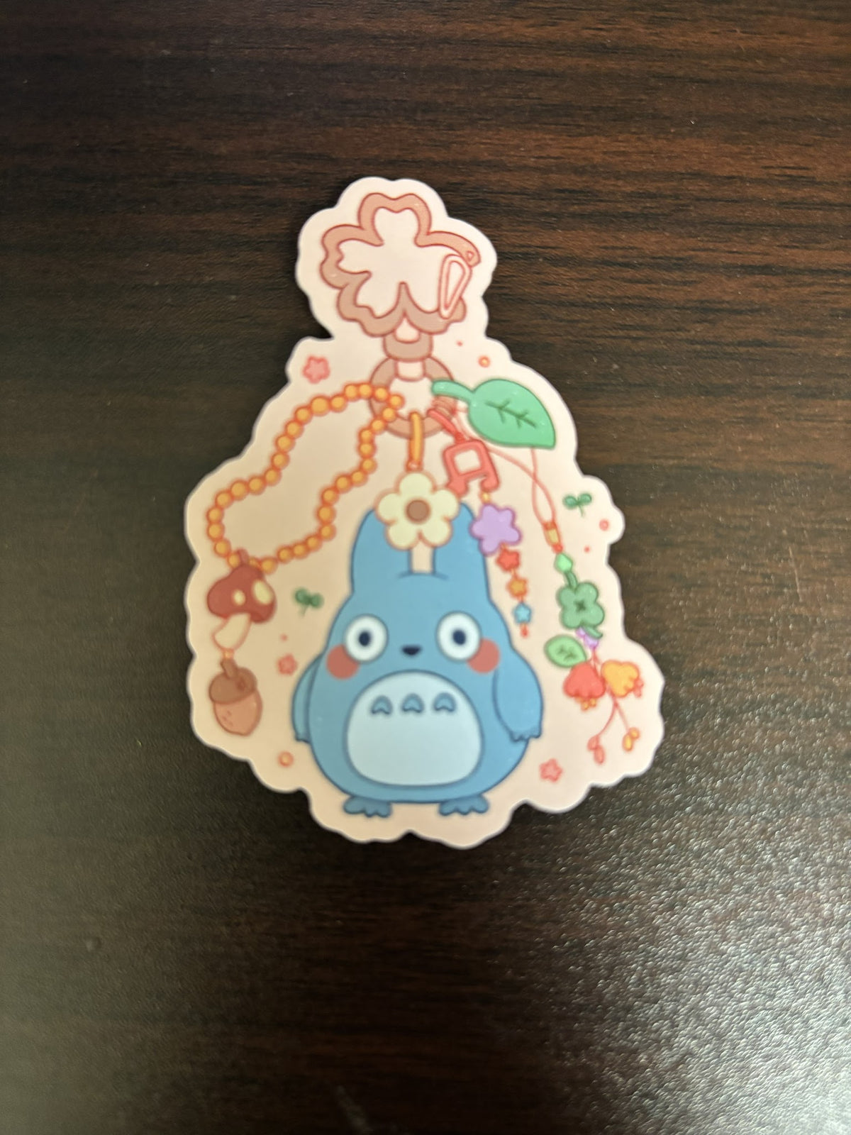 Totoro Keychain Sticker