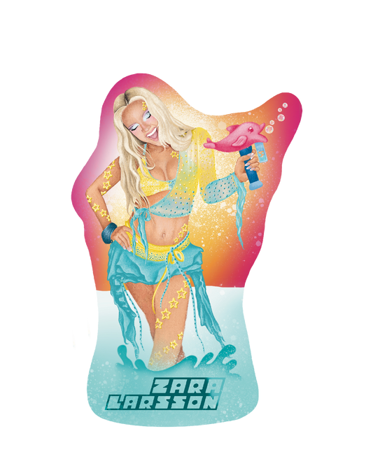 Zara Portrait Sticker