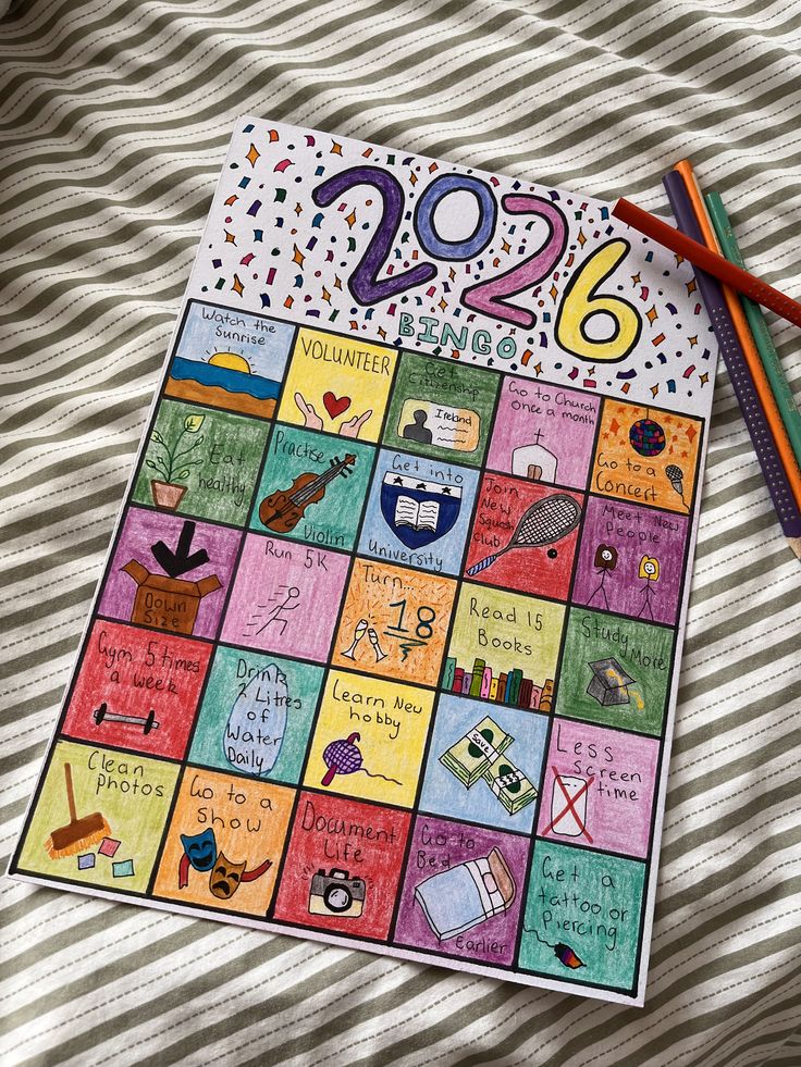 1/15 2026 BINGO CARD WORKSHOP