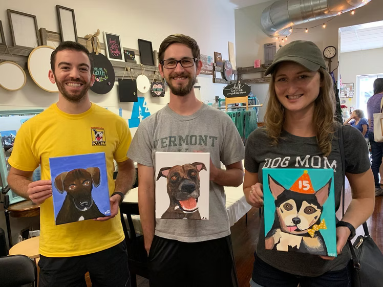 8/19 PAINTING WITH A PIT COLLAB WORKSHOP