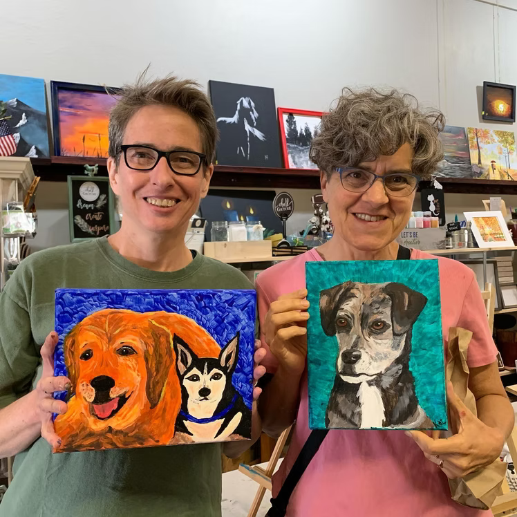 8/19 PAINTING WITH A PIT COLLAB WORKSHOP
