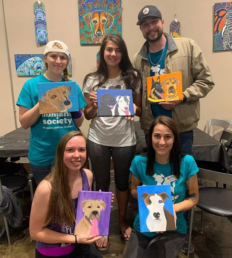 8/19 PAINTING WITH A PIT COLLAB WORKSHOP