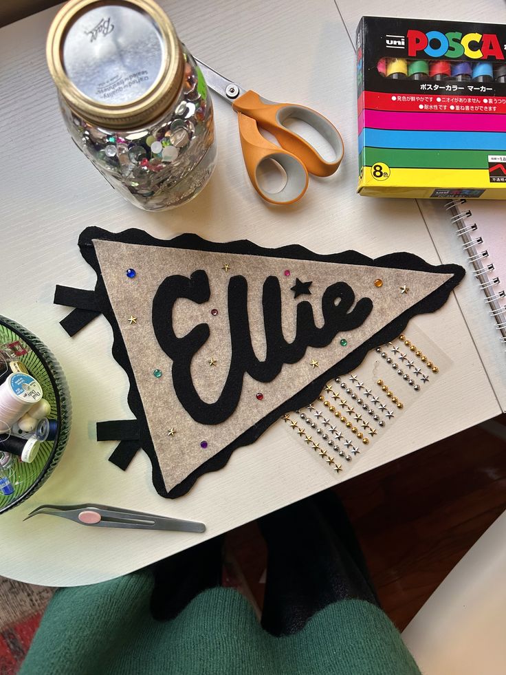 8/25 Felt Pennant Workshop