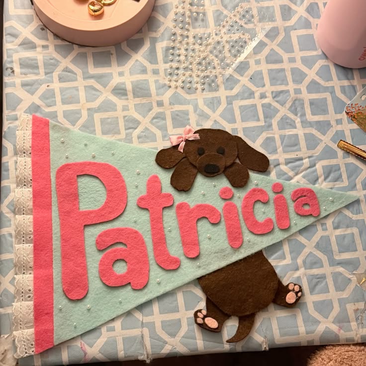 8/25 Felt Pennant Workshop
