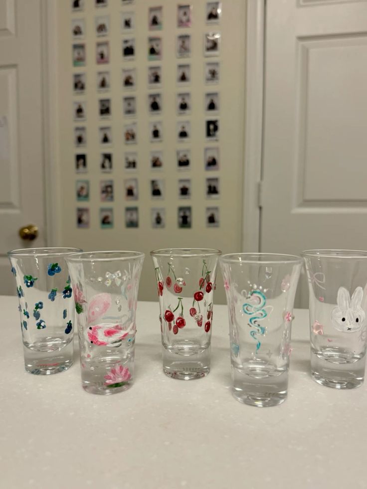 9/8 PAINTING SHOT GLASSES WORKSHOP