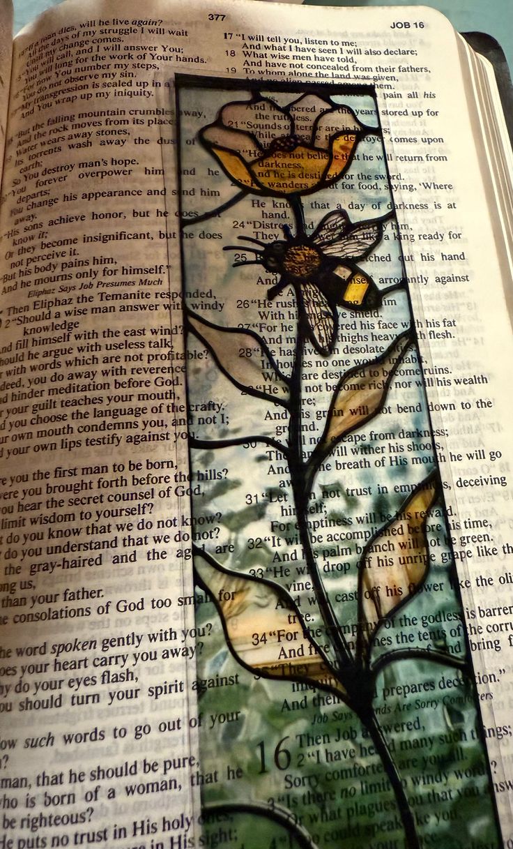 3/9  STAINED GLASS INSPIRED BOOKMARK WORKSHOP